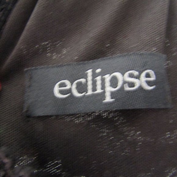 Black and Grey zip back lmini dress - Picture 5 of 7